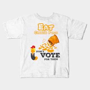 Don't Vote for a Cheese Puff (Beat Trump 2020) Kids T-Shirt